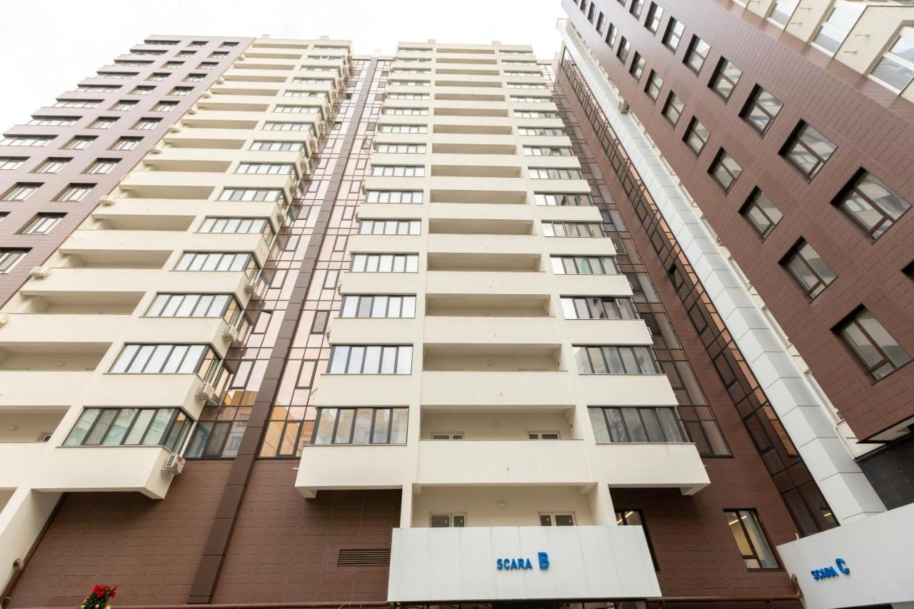 Main Street Sky House Apartments คีชีเนา ภายนอก รูปภาพ